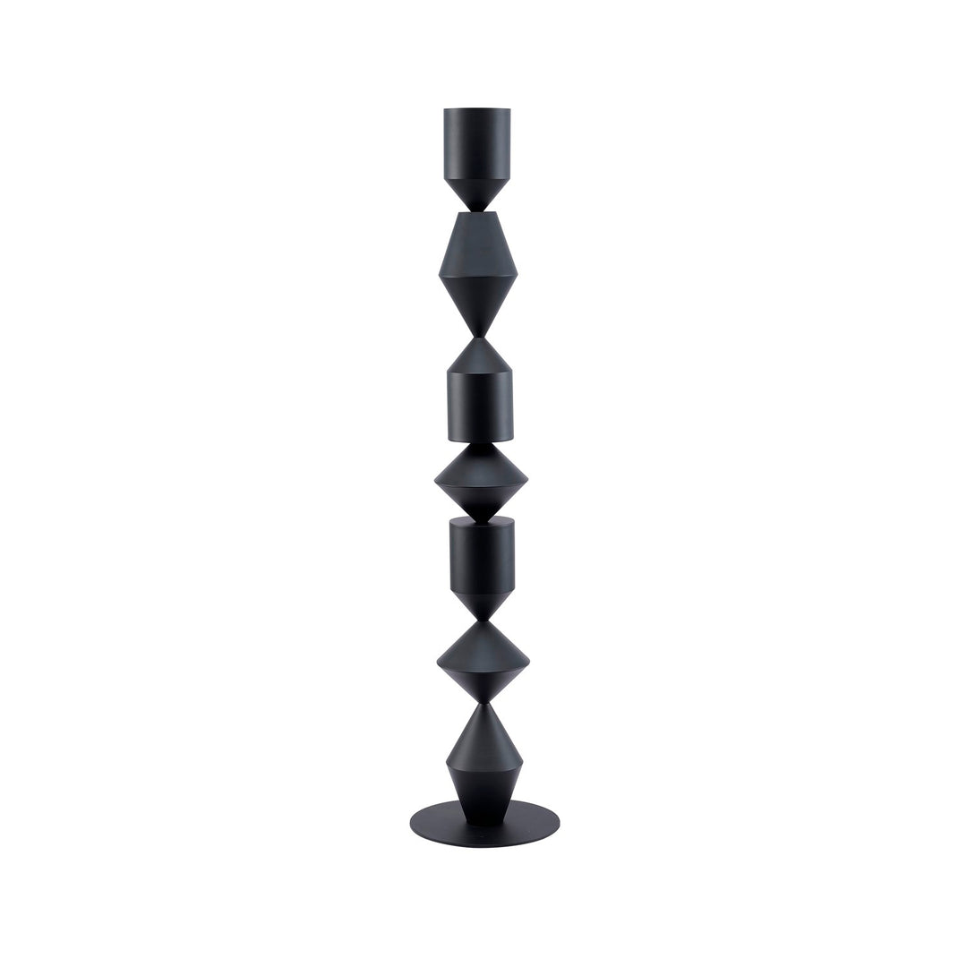1-Light Black Iron Floor Lamp With A White Acrylic Shade by Bethel