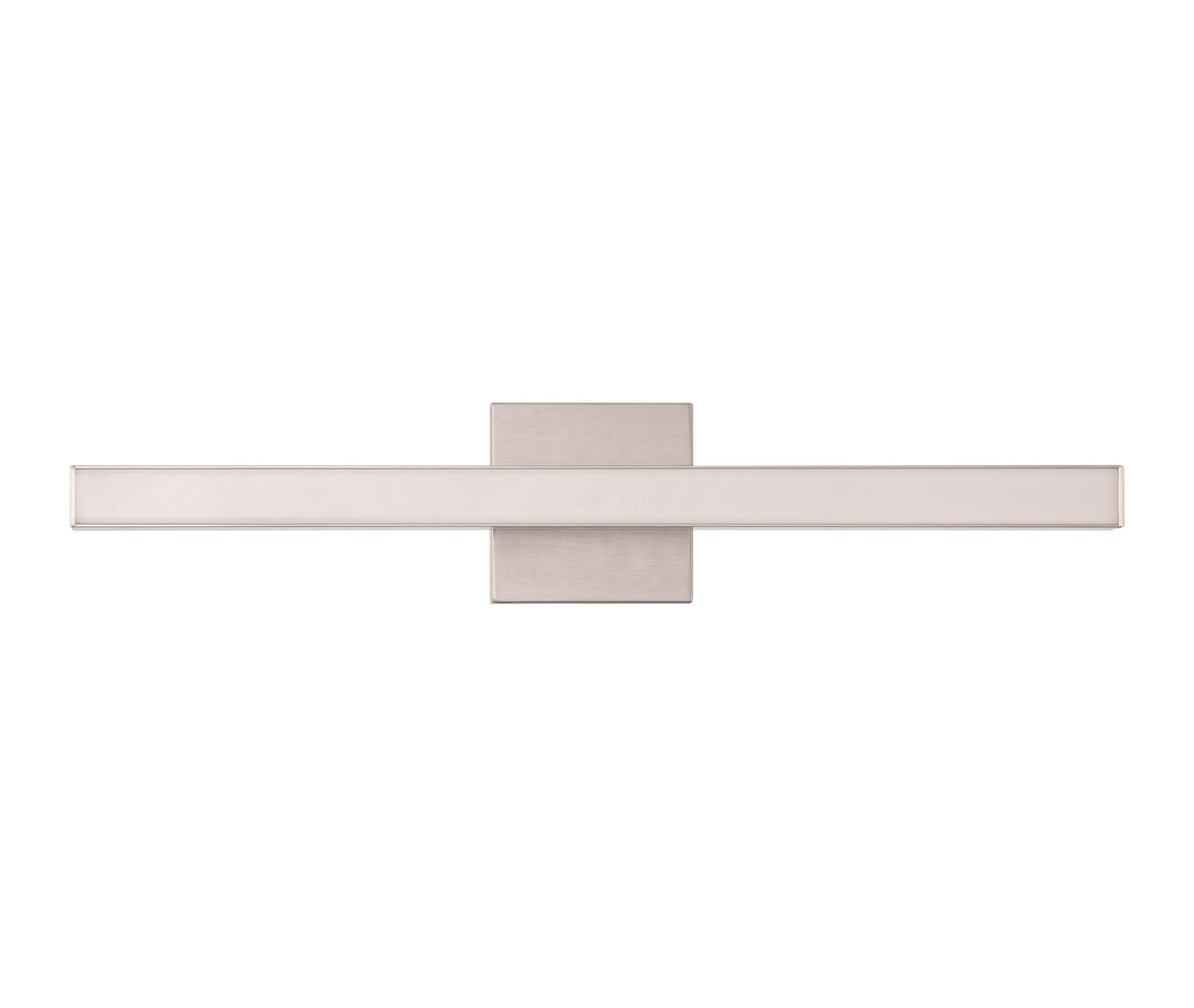 Trim 1 Light 24" Led Vanity In Brushed Polished Nickel by Craftmade