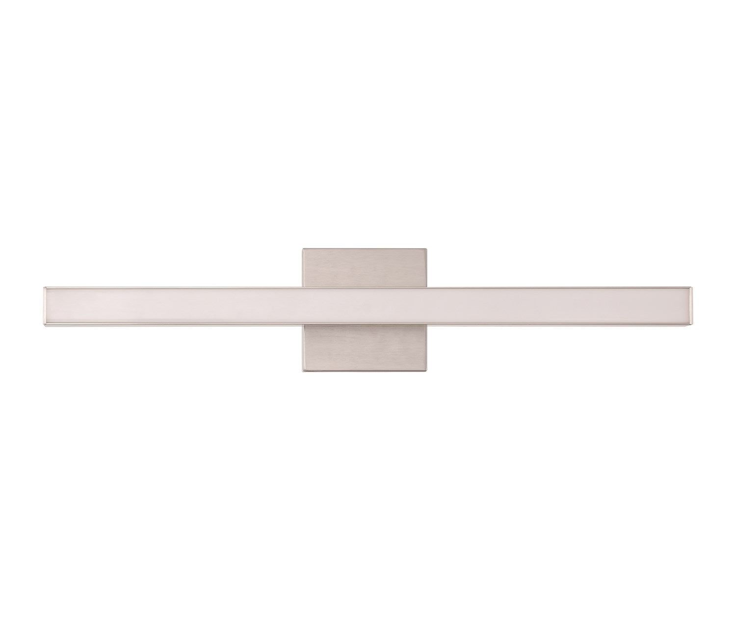 Trim 1 Light 24" Led Vanity In Brushed Polished Nickel by Craftmade
