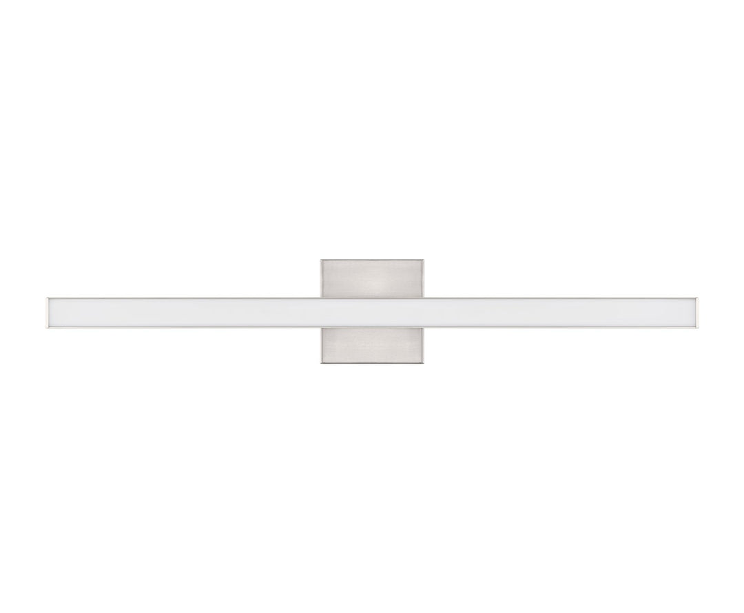 Trim 1 Light 30" Led Vanity In Brushed Polished Nickel by Craftmade