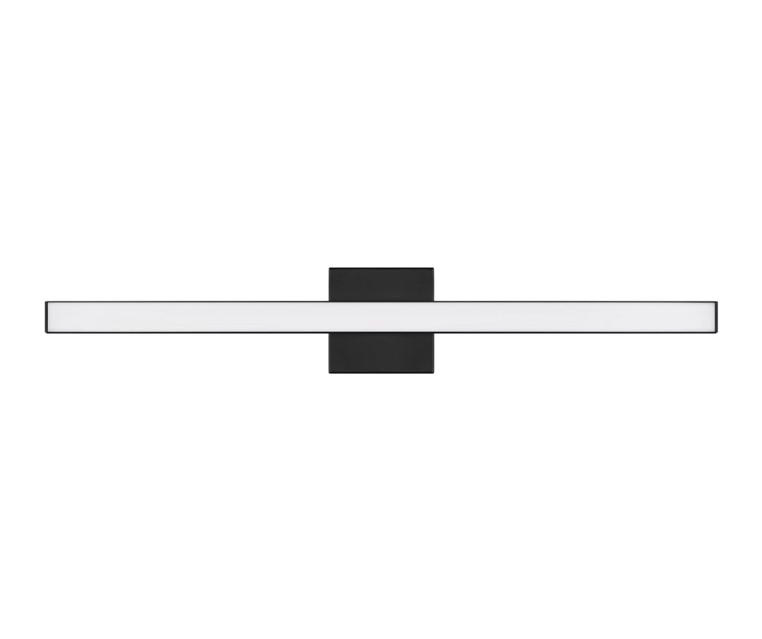 Trim 1 Light 30" Led Vanity In Flat Black by Craftmade