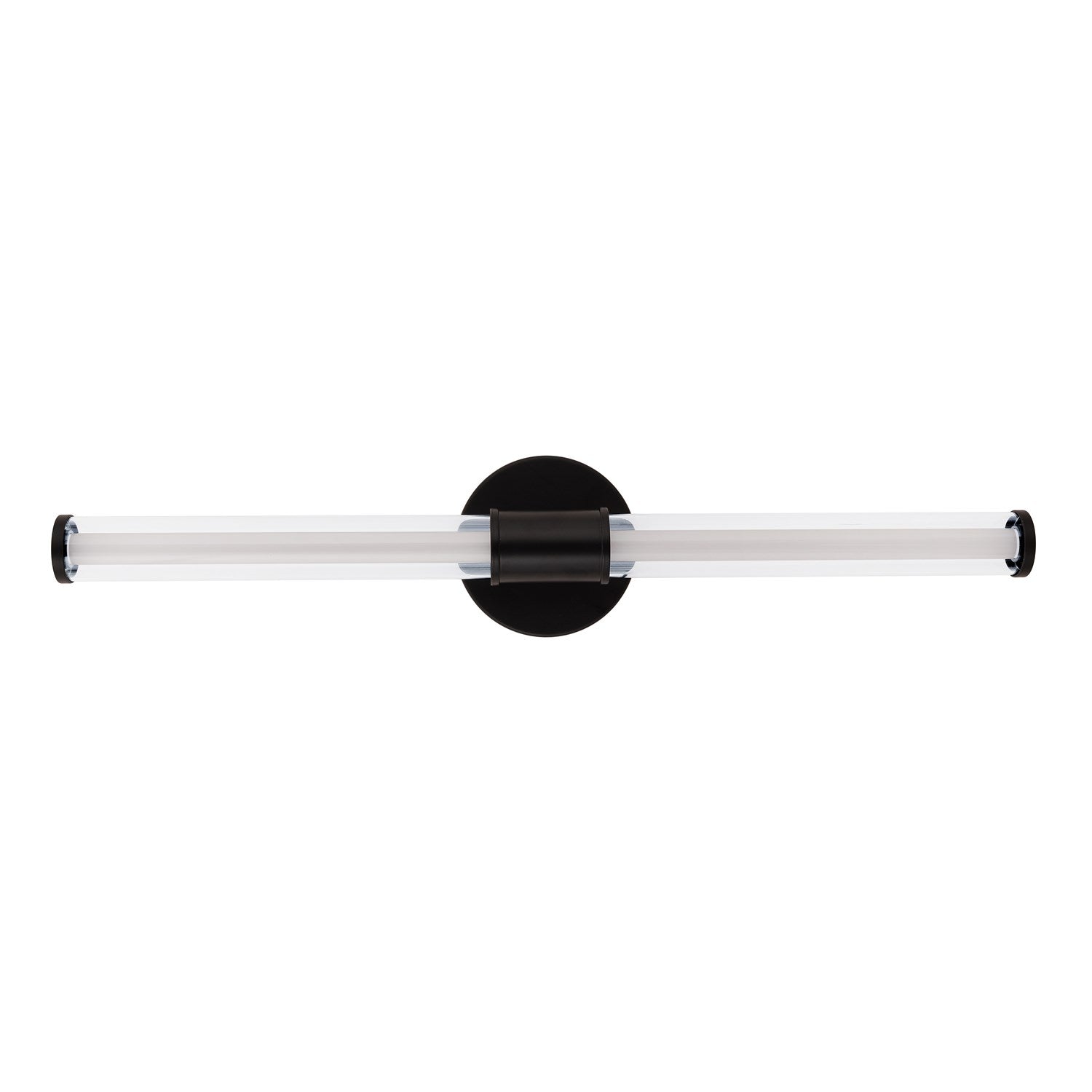 Contrast 1 Light Led Vanity In Flat Black by Craftmade