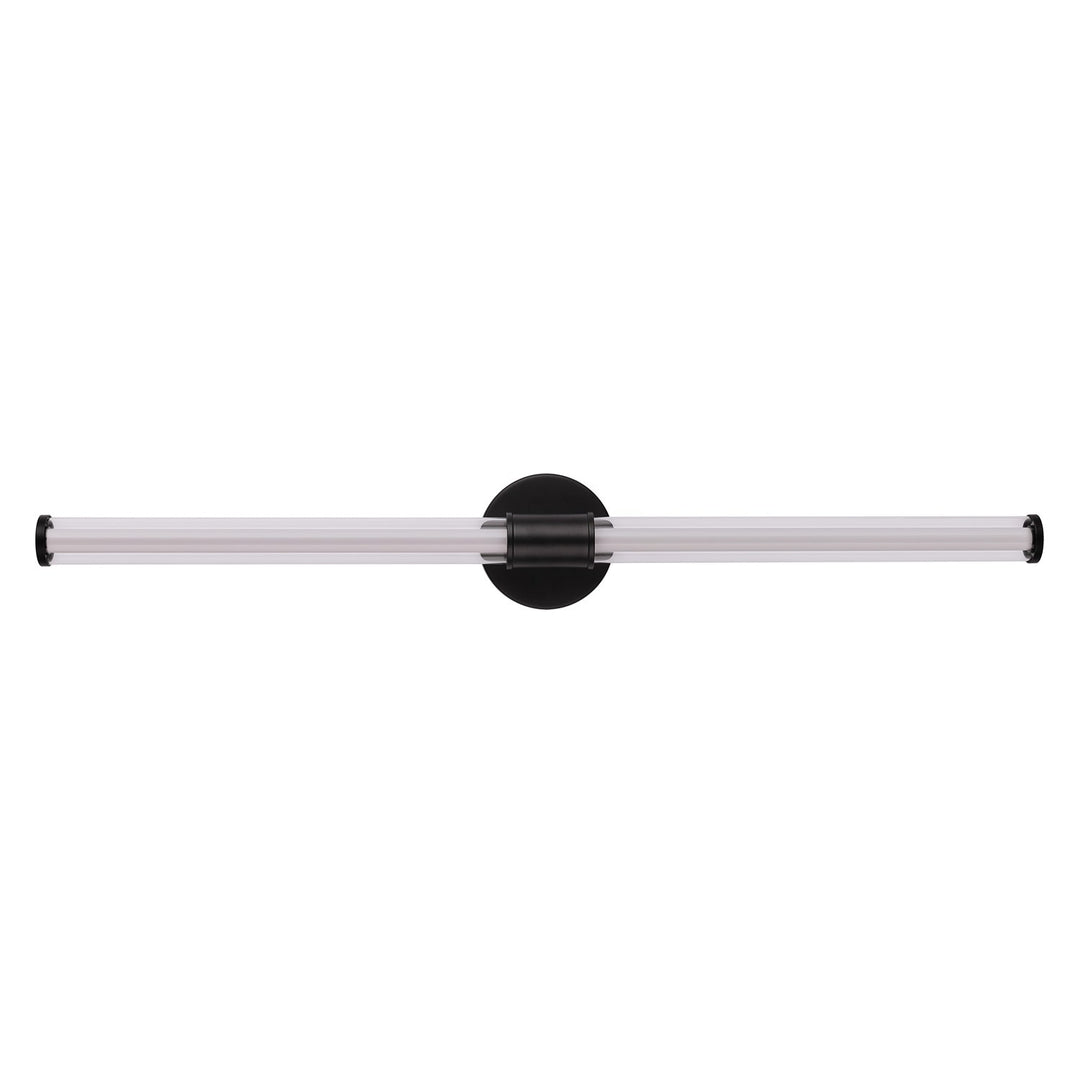 Contrast 24" Led Vanity In Flat Black by Craftmade