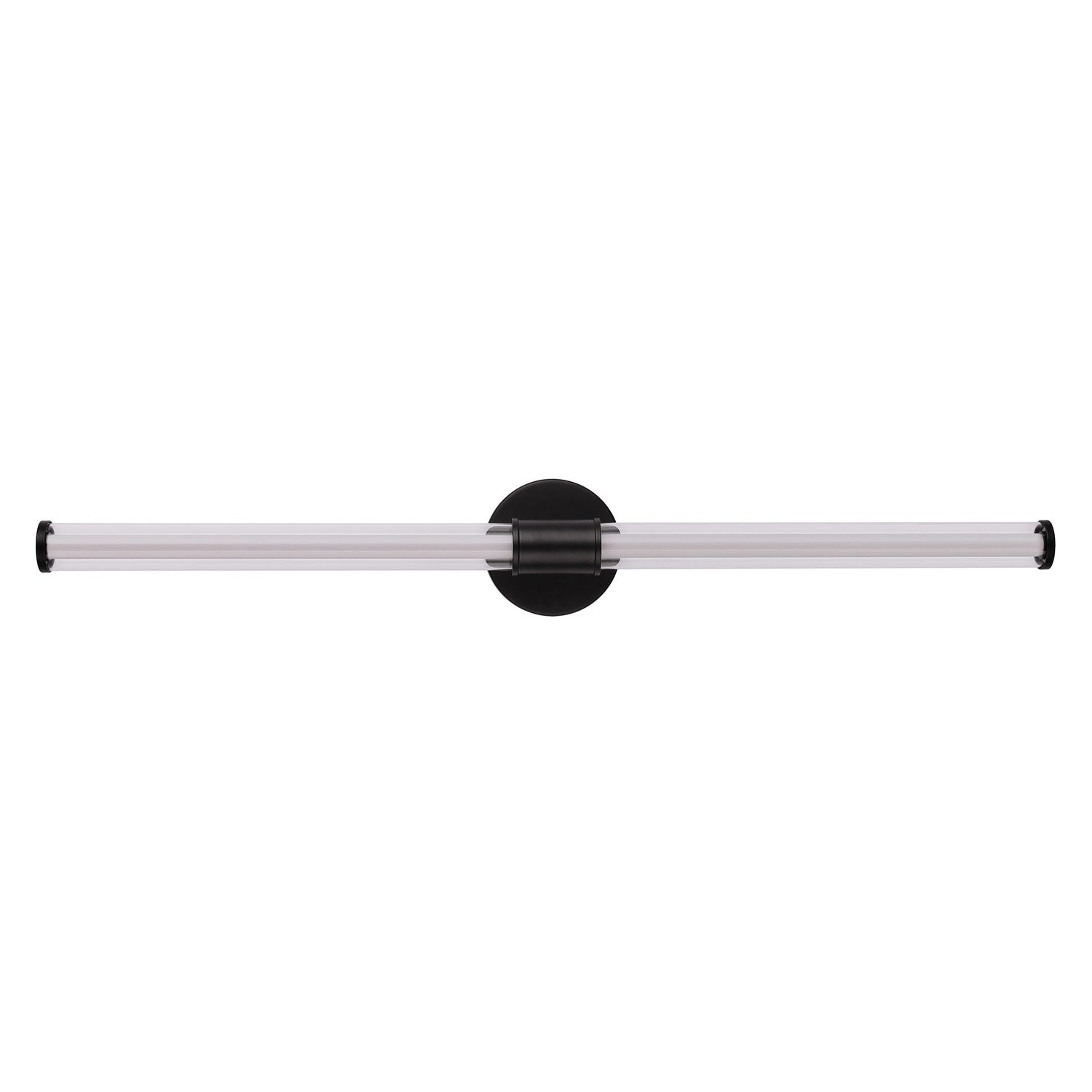 Contrast 24" Led Vanity In Flat Black by Craftmade