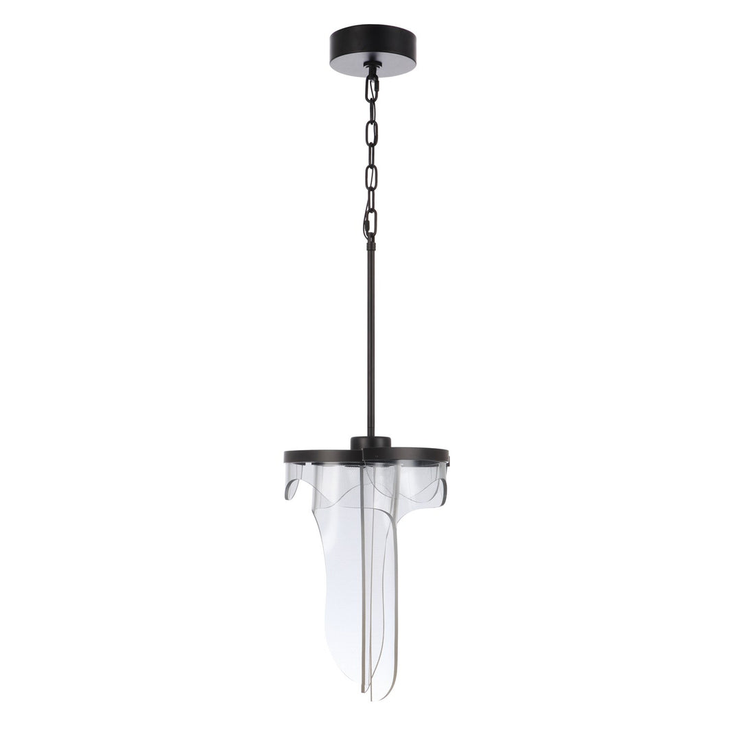 Estrella 3 Arm Led Pendant In Flat Black by Craftmade