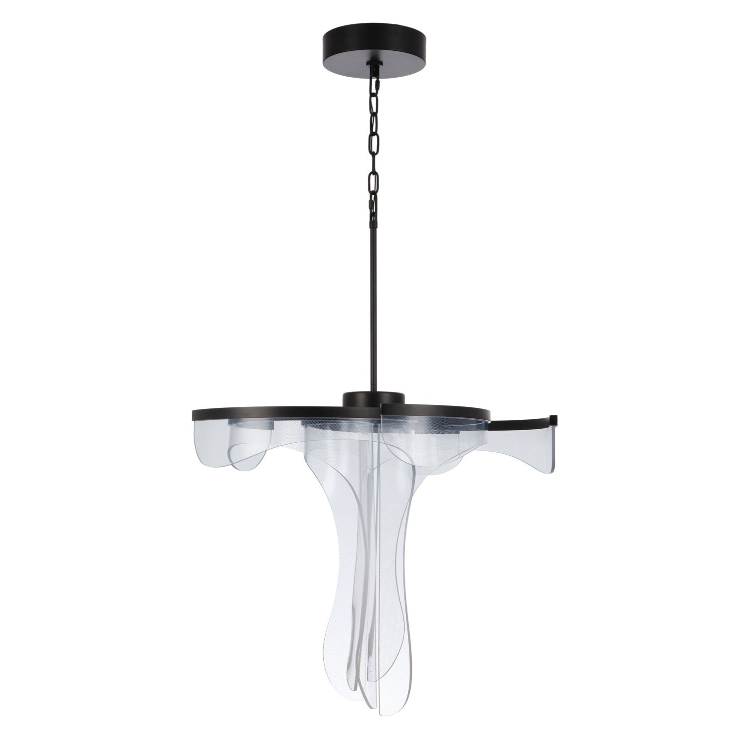 Estrella 5 Arm Led Pendant In Flat Black by Craftmade