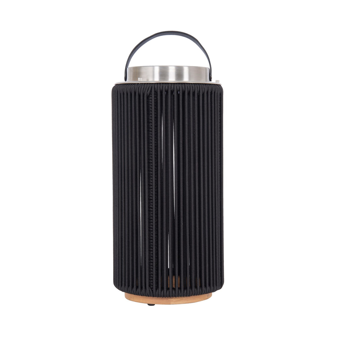 Sea Scape Solar Led Outdoor Rechargeable Table Lamp In Stainless Steel by Craftmade