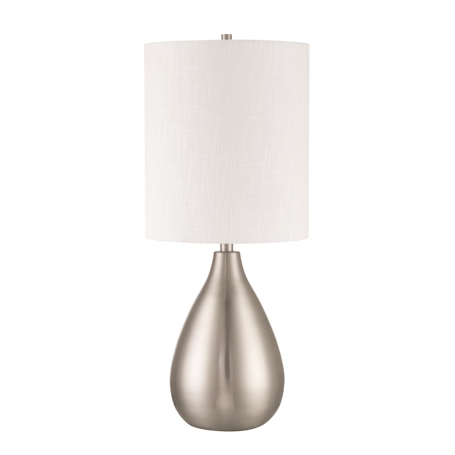 Leri 1 Light Table Lamp In Brushed Polished Nickel by Craftmade