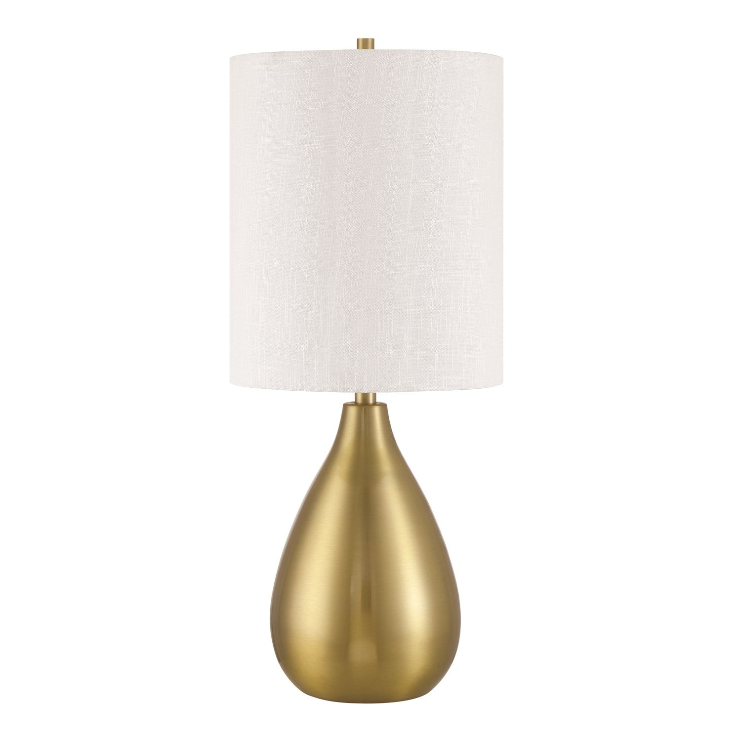 Leri 1 Light Table Lamp In Satin Brass by Craftmade