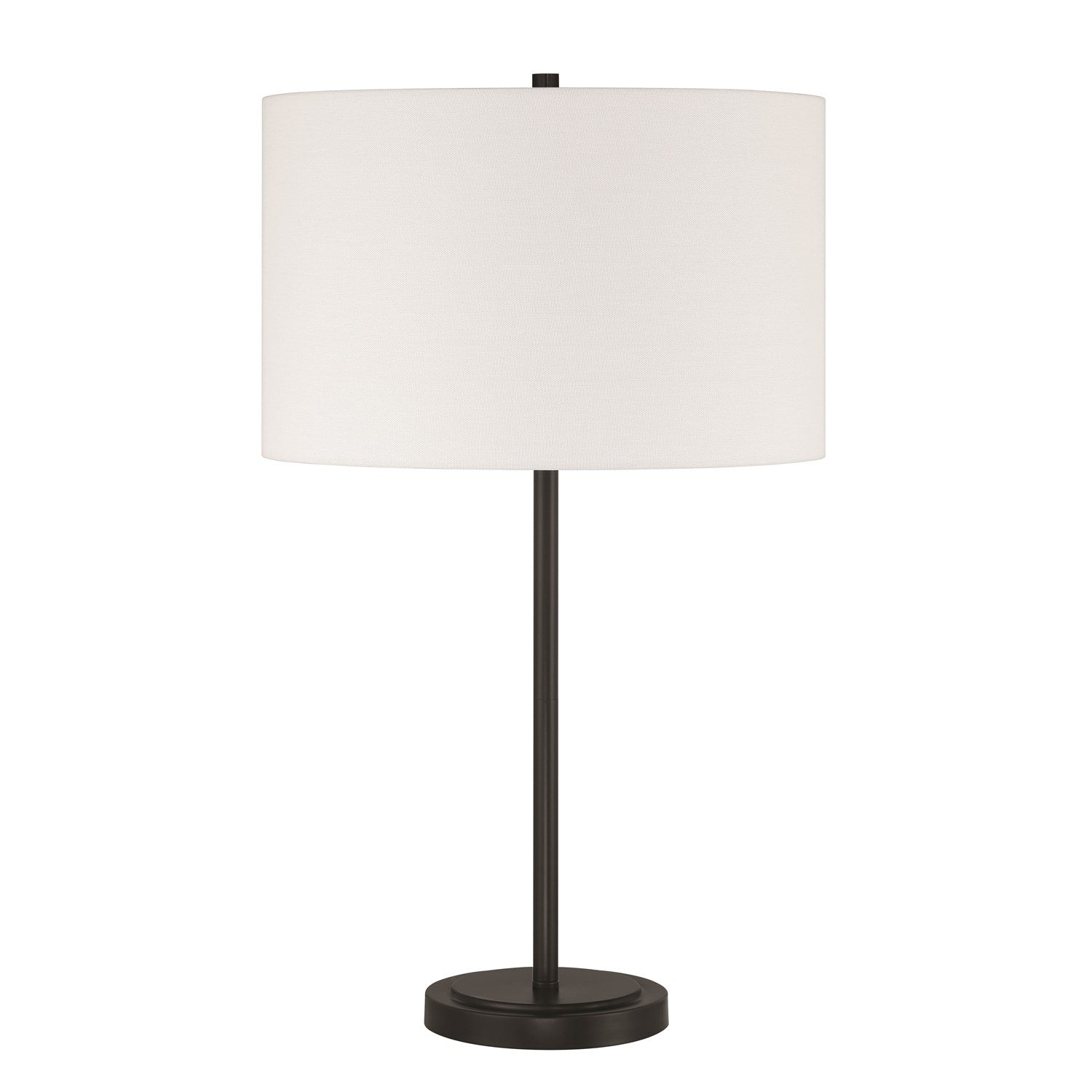 Jones 1 Light Table Lamp In Flat Black by Craftmade