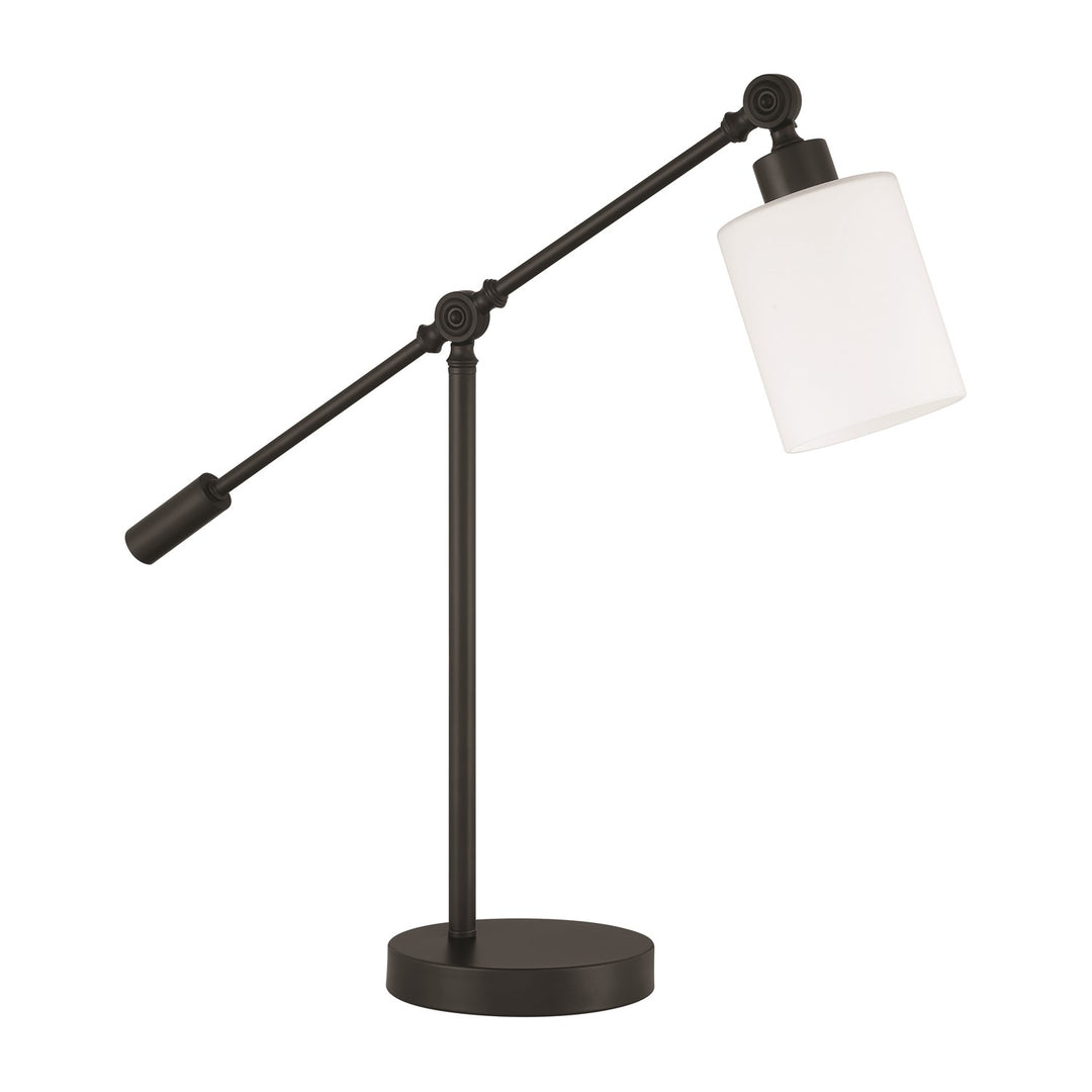 Indiana 1 Light Table Lamp In Flat Black by Craftmade