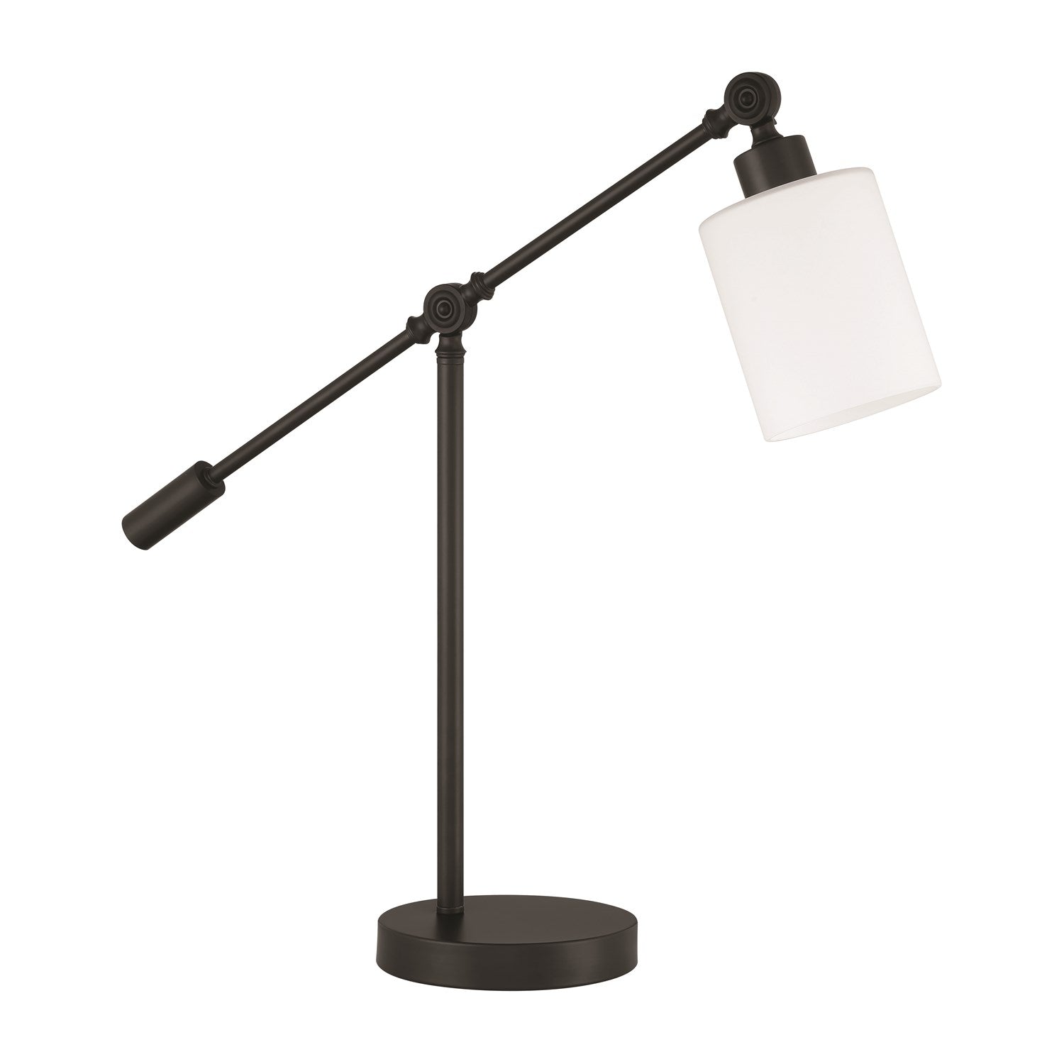 Indiana 1 Light Table Lamp In Flat Black by Craftmade