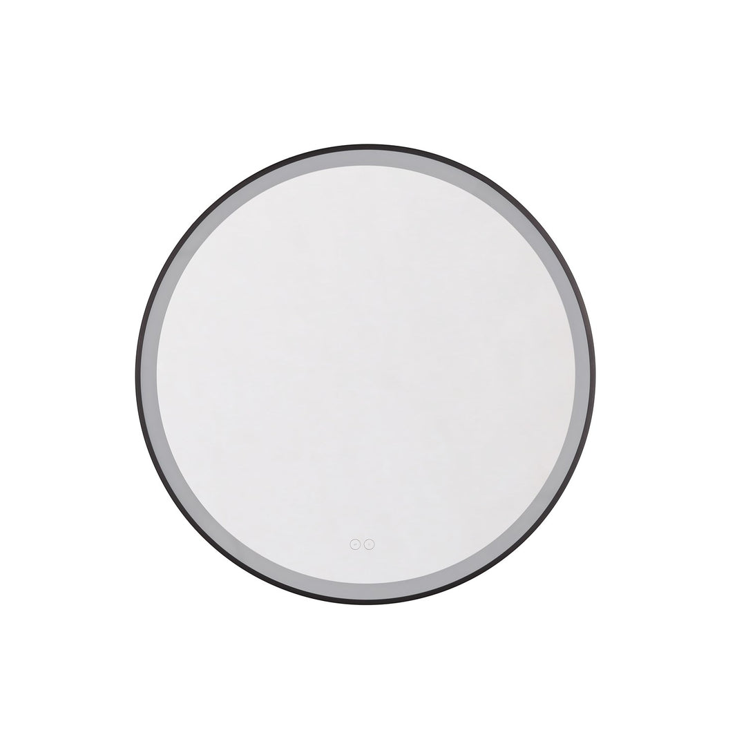 Ross 32" Framed Round Front Lit Led Mirror by Craftmade