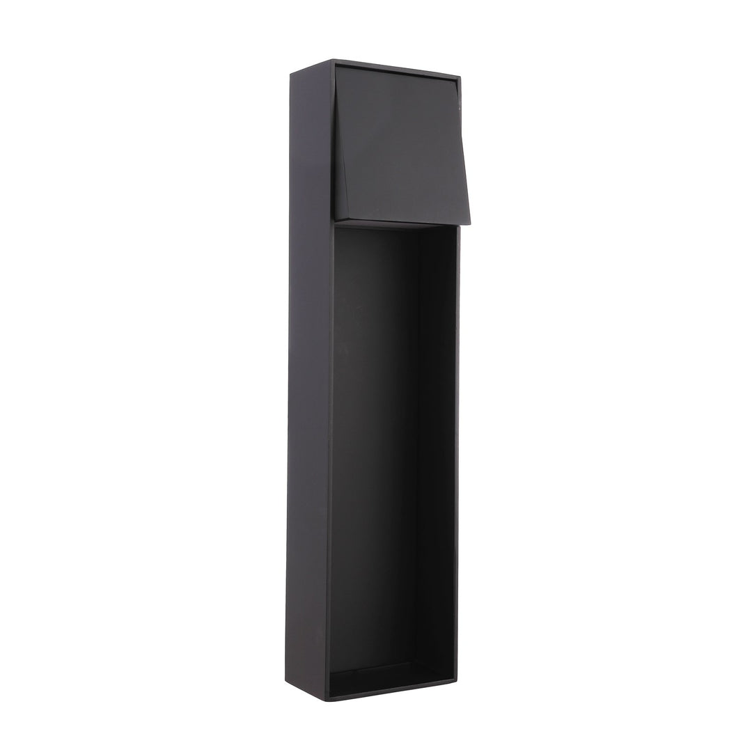 Nook 1 Light 21"H Led Outdoor Lantern In Midnight by Craftmade
