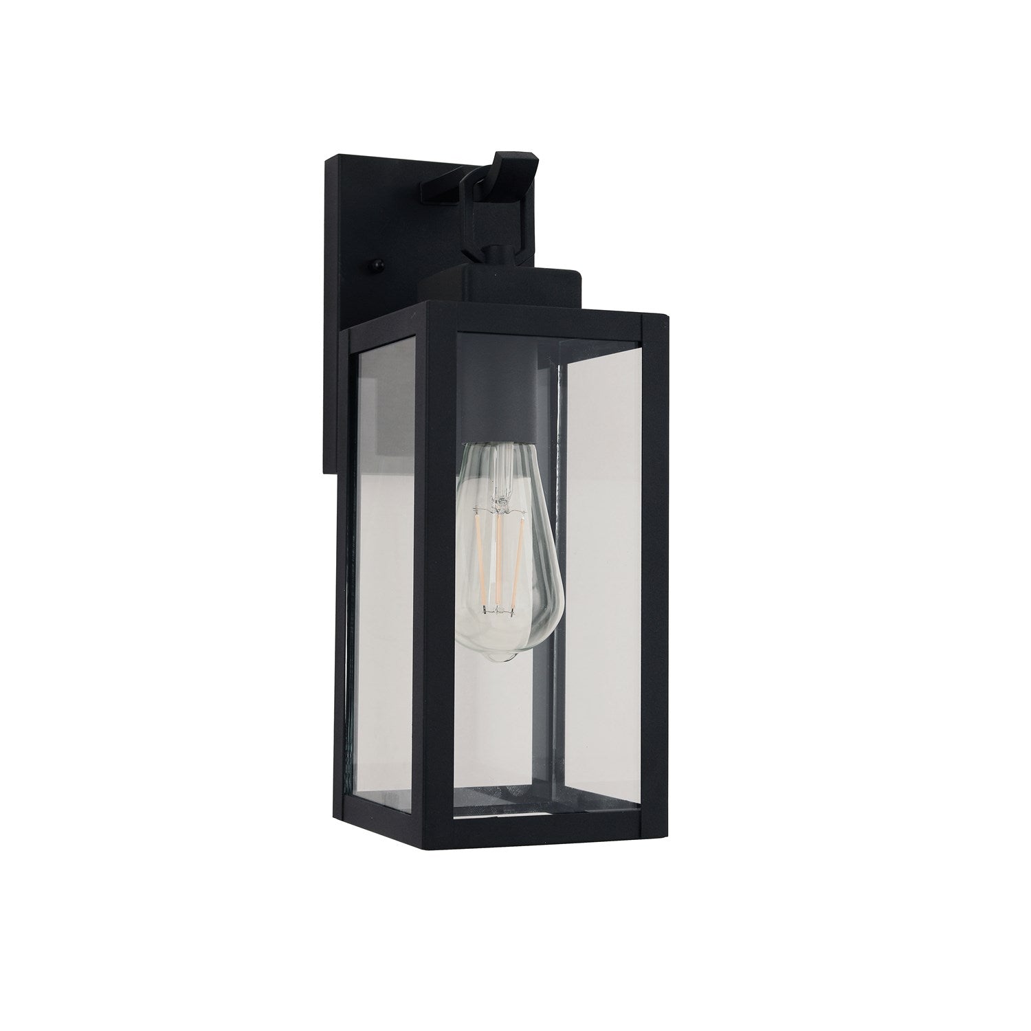 Marin 1 Light 13.75" Outdoor Lantern In Textured Black by Craftmade