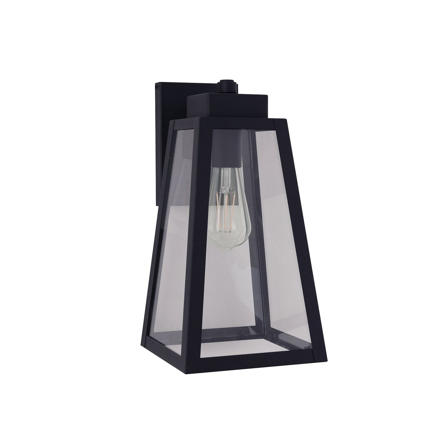 Sorano 1 Light 13.88" Outdoor Lantern In Textured Black by Craftmade