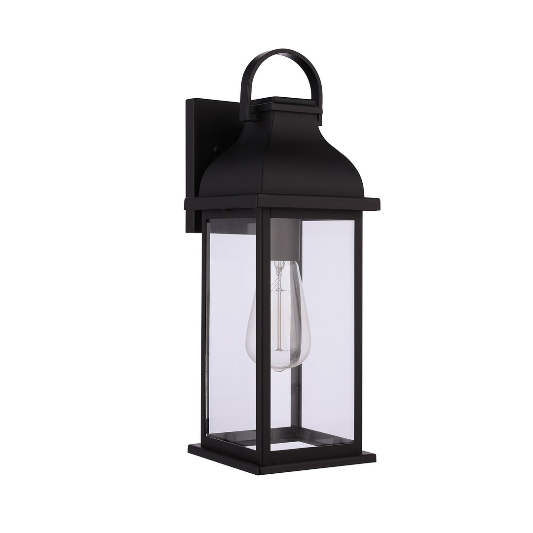 Bent Tree 1 Light Outdoor Wall Lantern In Midnight by Craftmade