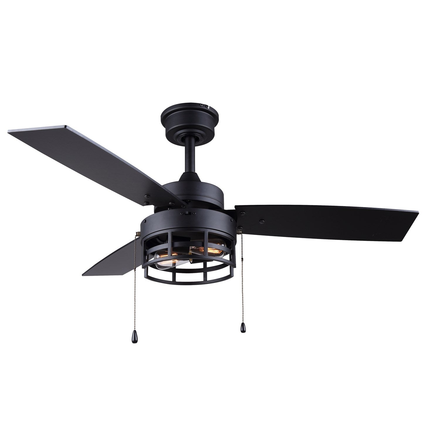 Ceiling Fan In Matte Black Finish by Canarm