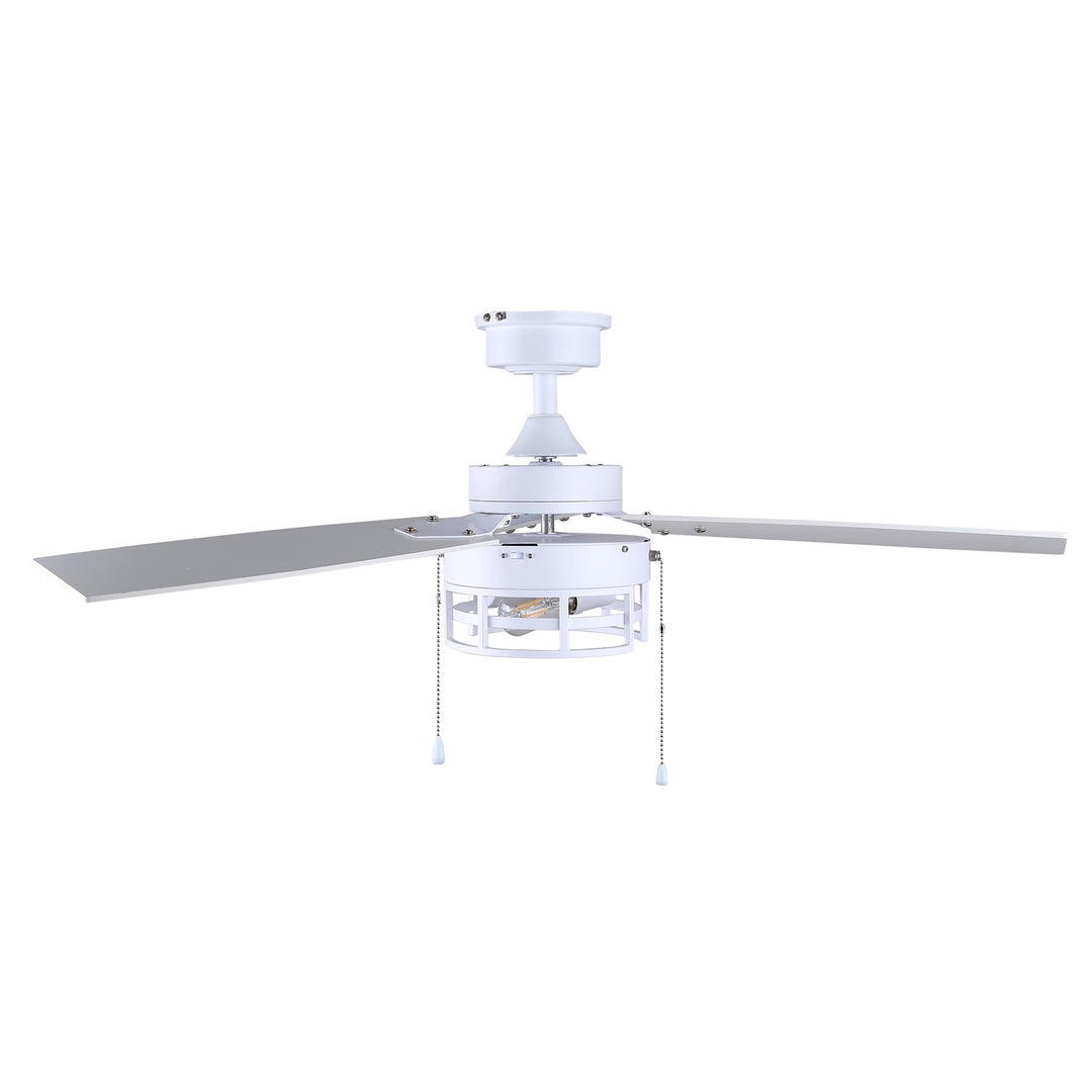 Ceiling Fan In White Finish
