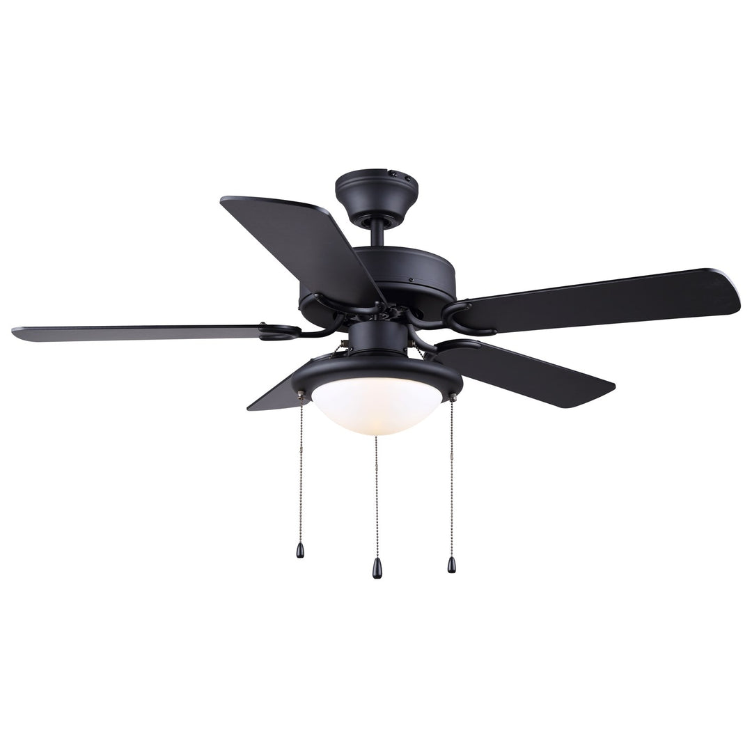 Ceiling Fan In Matte Black Finish by Canarm