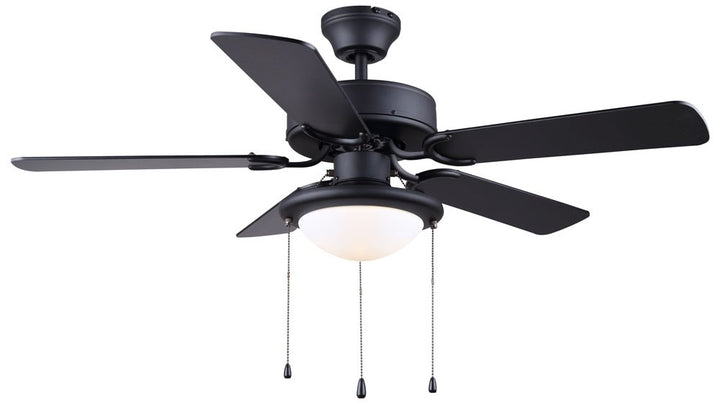 Ceiling Fan In Matte Black Finish