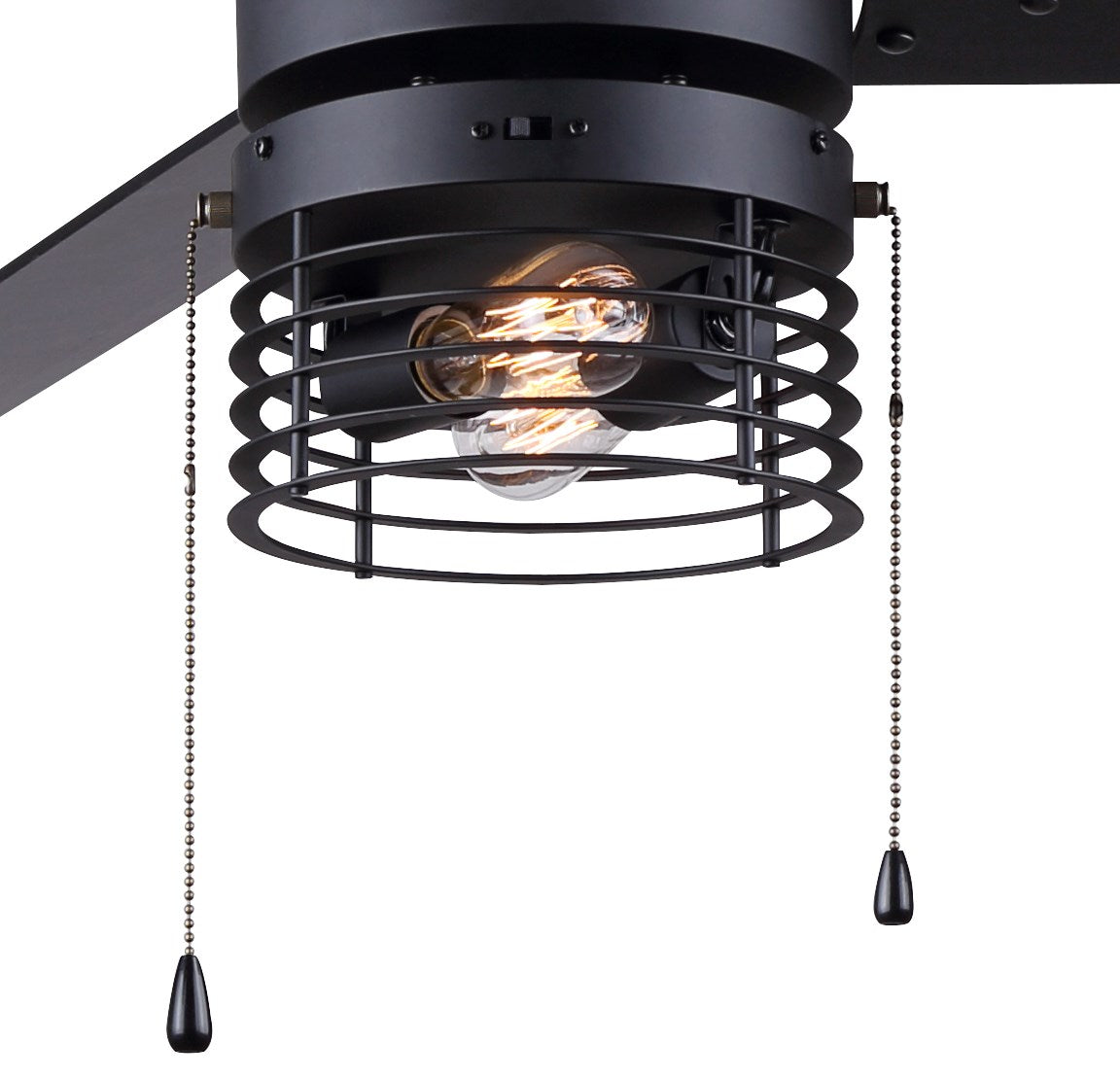 Ceiling Fan In Matte Black Finish