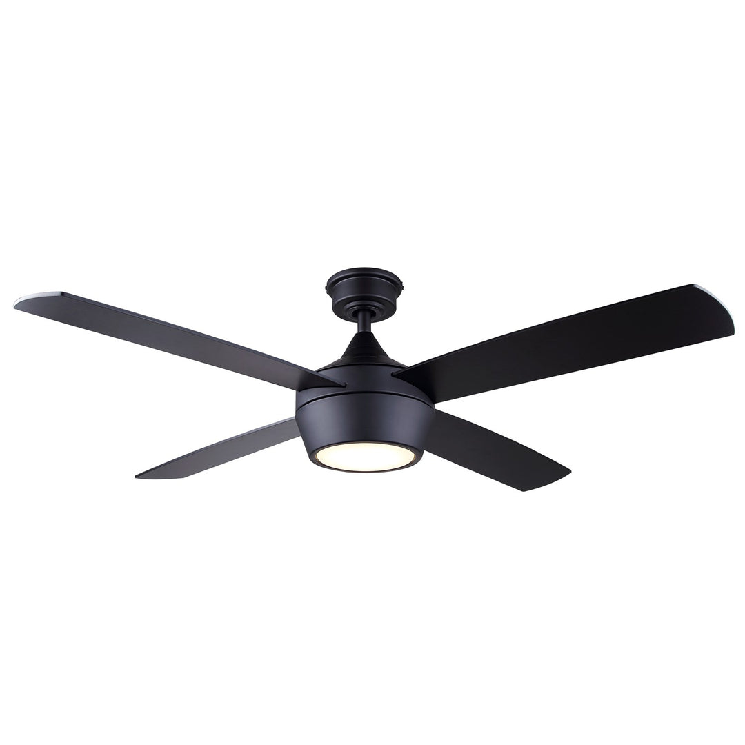Ceiling Fan In Matte Black Finish by Canarm