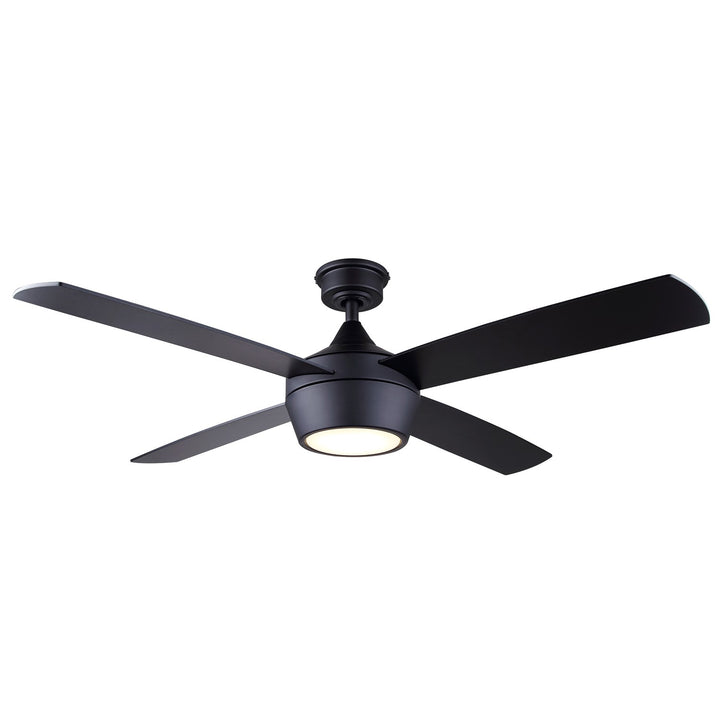 Ceiling Fan In Matte Black Finish by Canarm
