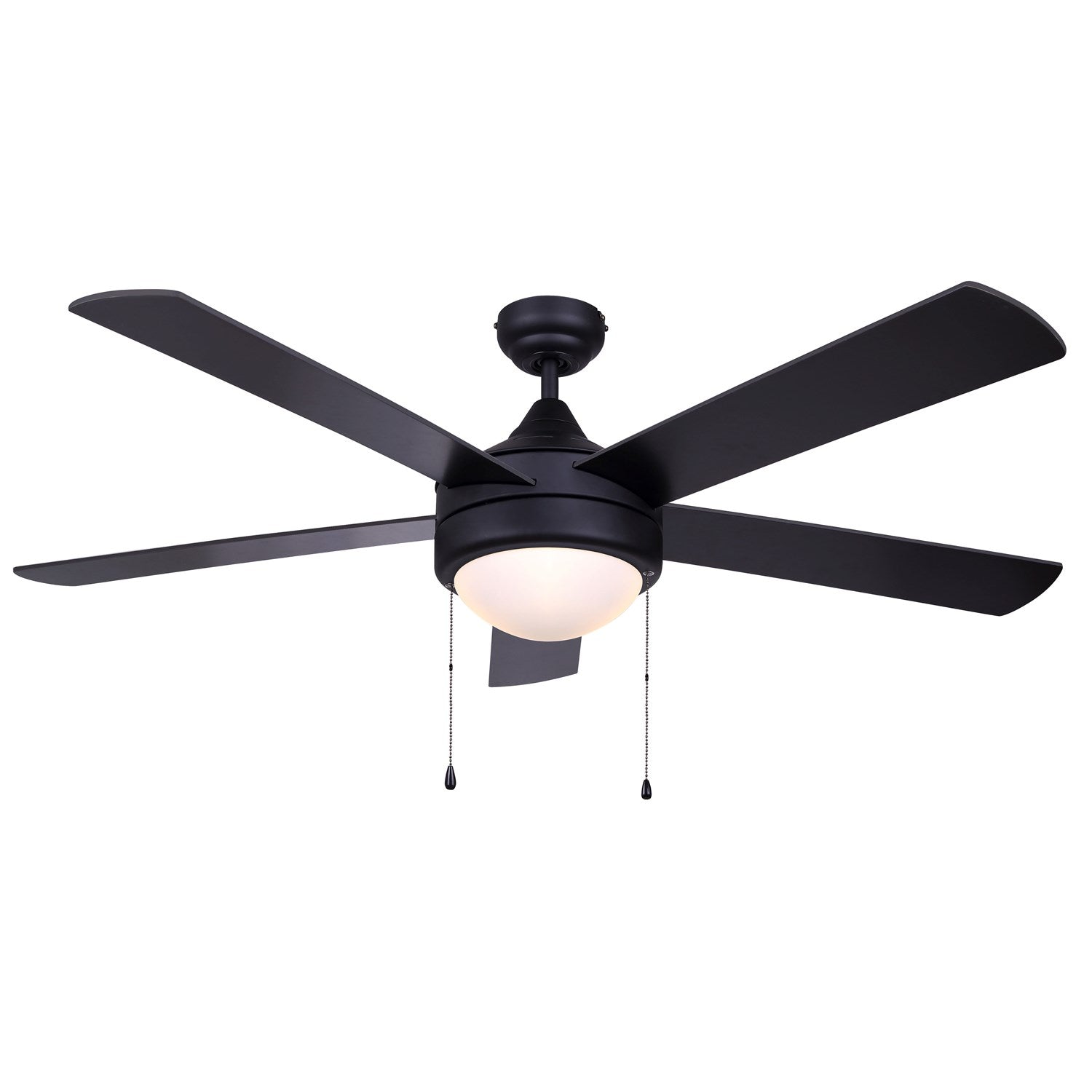 Ceiling Fan In Matte Black Finish by Canarm