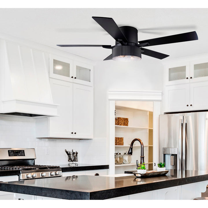 Ceiling Fan In Matte Black Finish