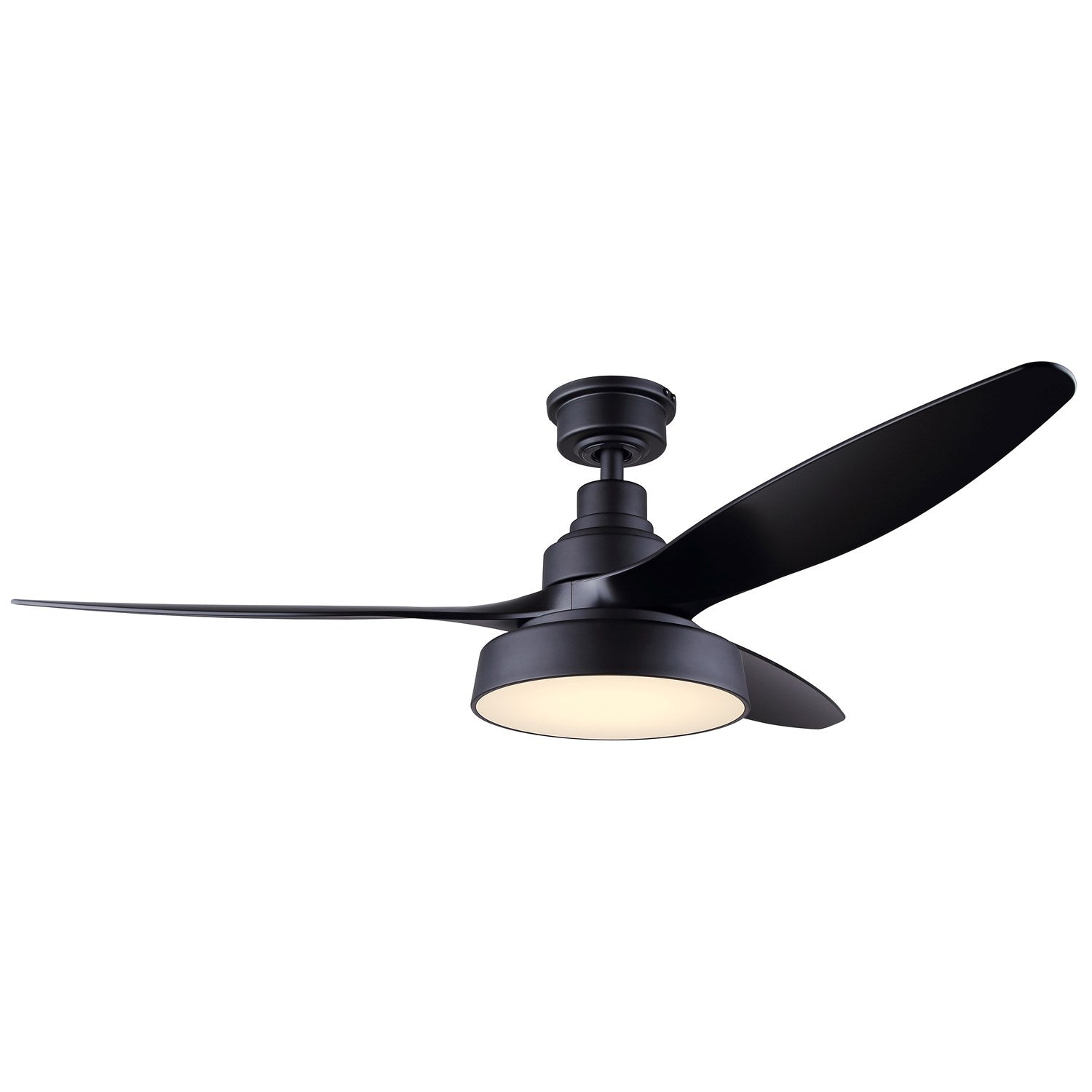 Ceiling Fan In Matte Black Finish by Canarm