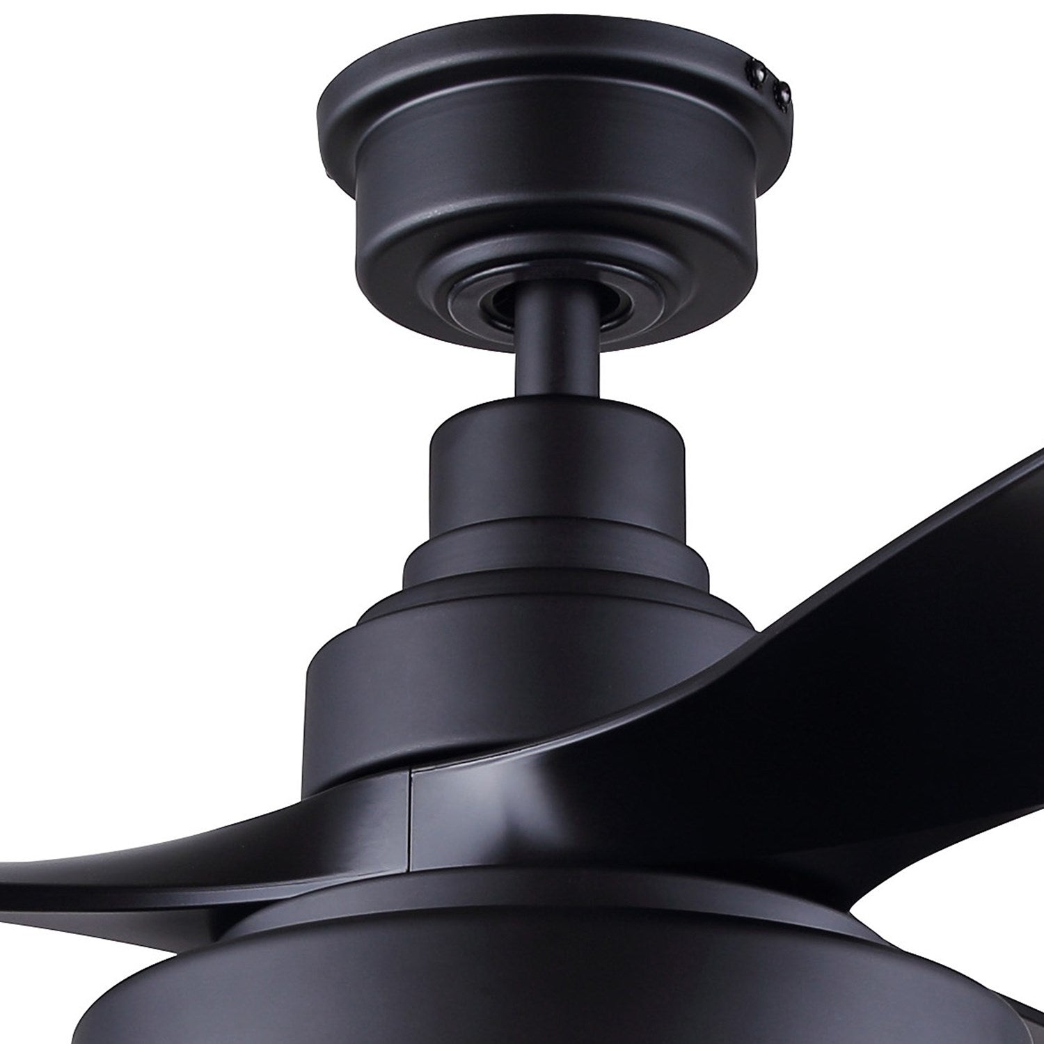 Ceiling Fan In Matte Black Finish