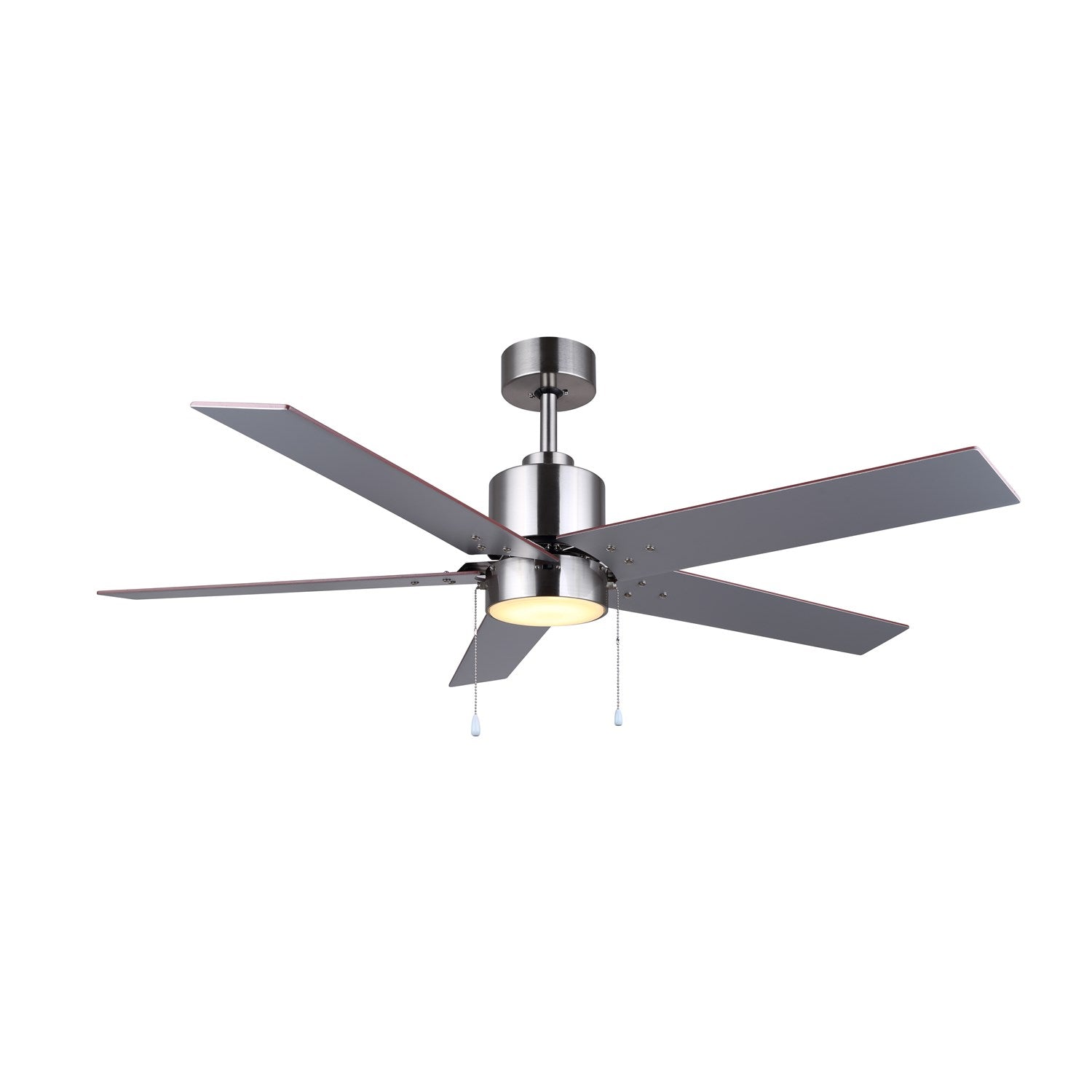 Ceiling Fan In Brushed Nickel Finish