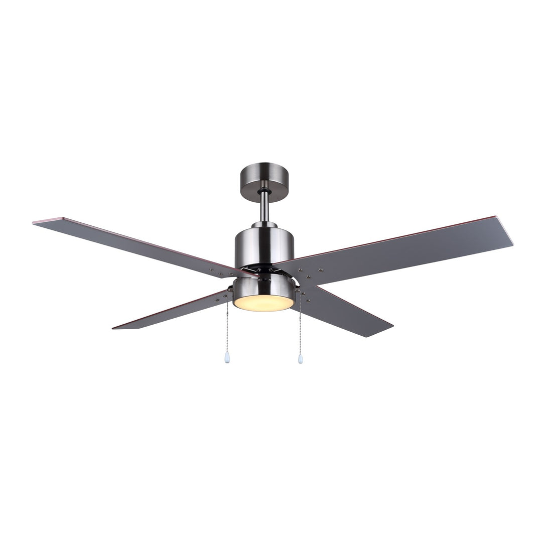 Ceiling Fan In Brushed Nickel Finish