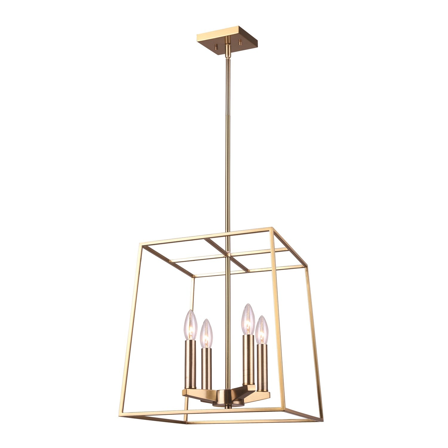 Chandelier In Gold Finish by Canarm