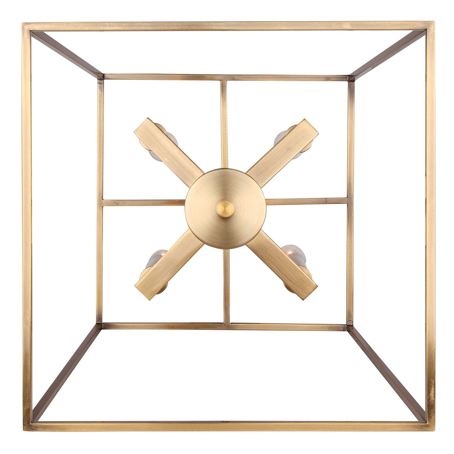 Chandelier In Gold Finish