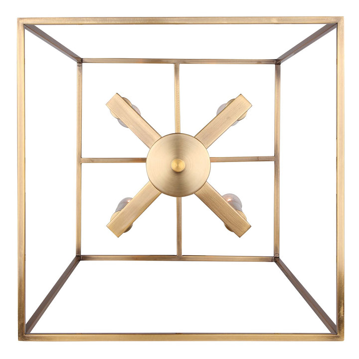 Chandelier In Gold Finish
