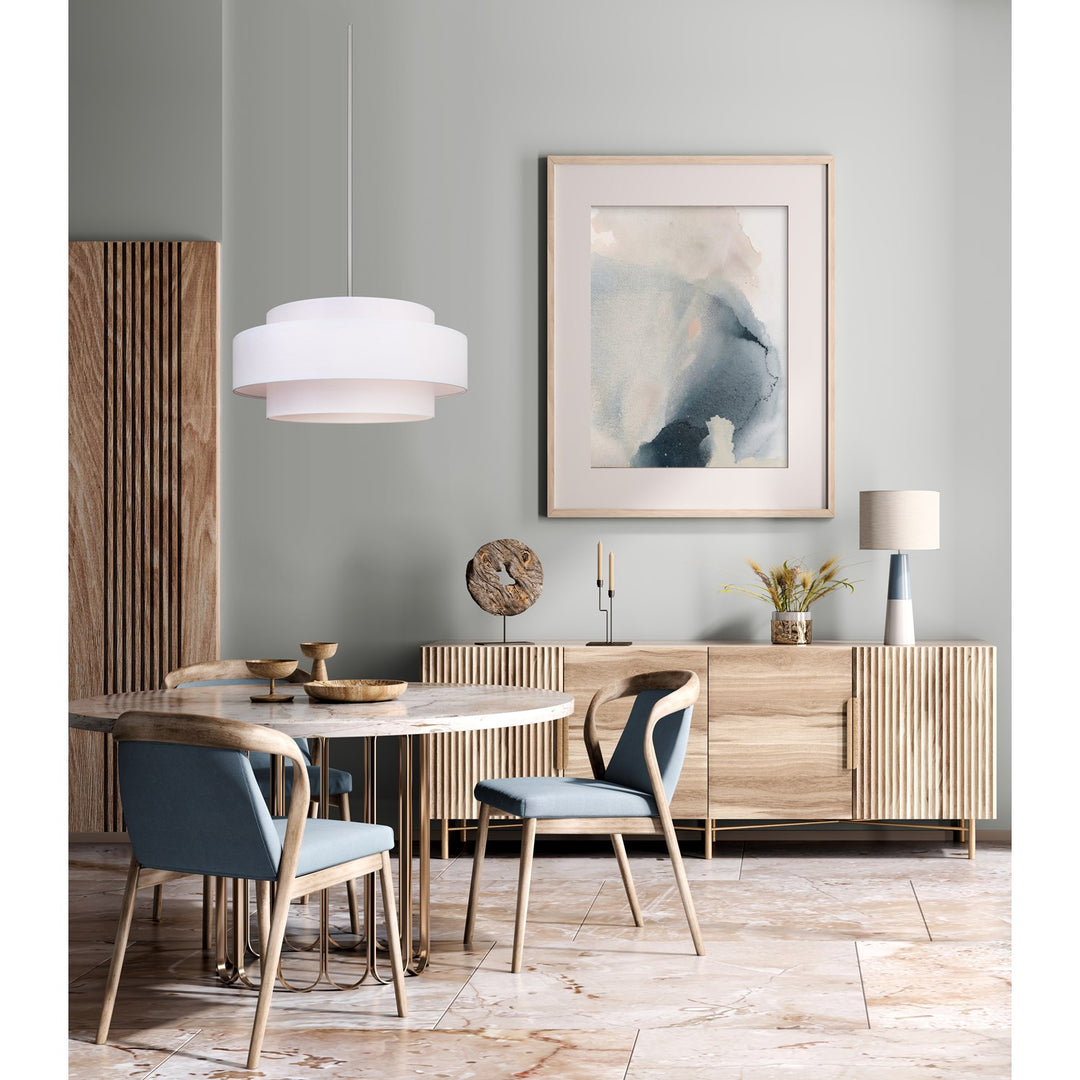 Chandelier In Brushed Nickel Finish