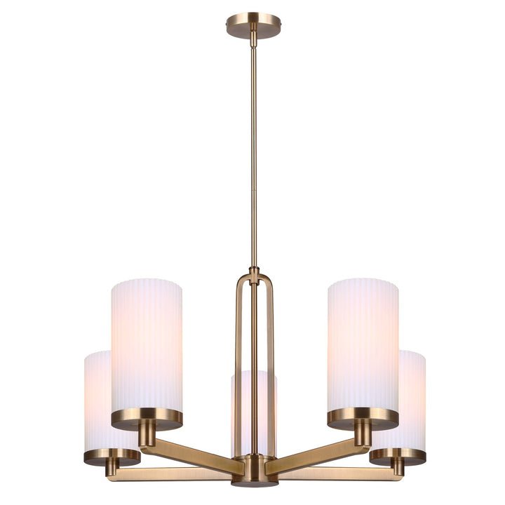 Chandelier In Gold Finish by Canarm