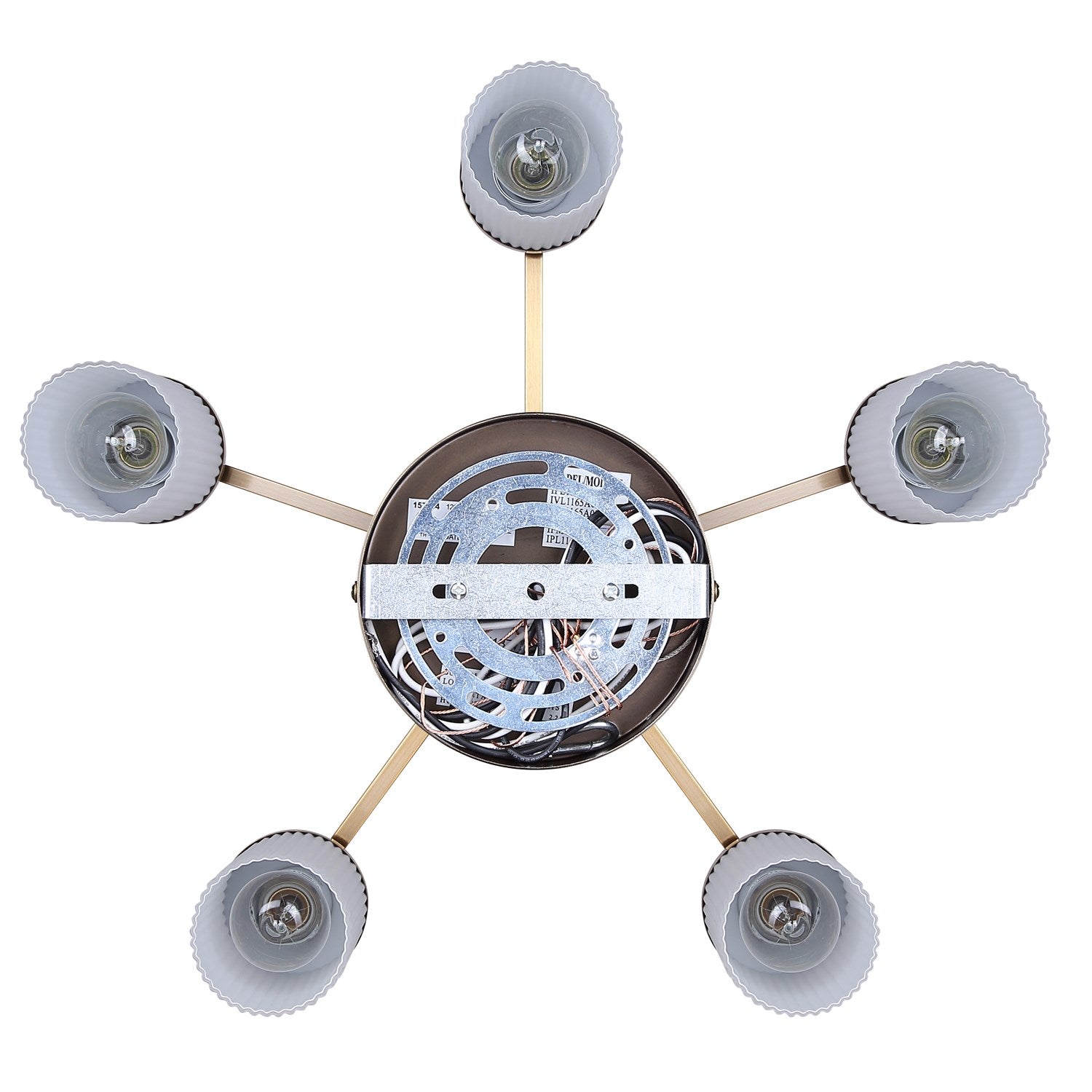 Chandelier In Gold Finish