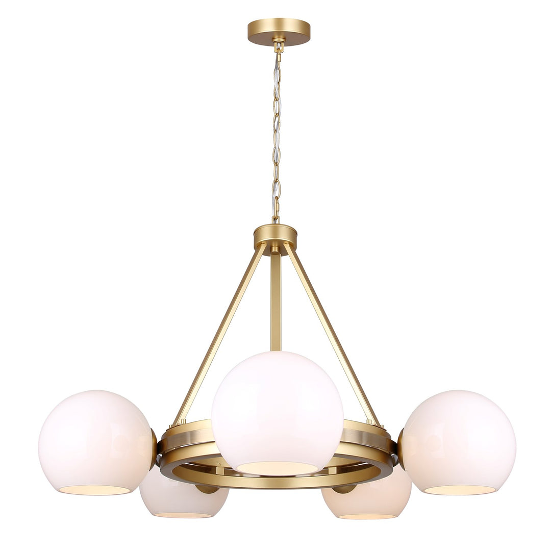 Chandelier In Gold Finish by Canarm