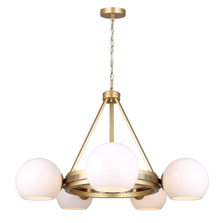 Chandelier In Gold Finish by Canarm