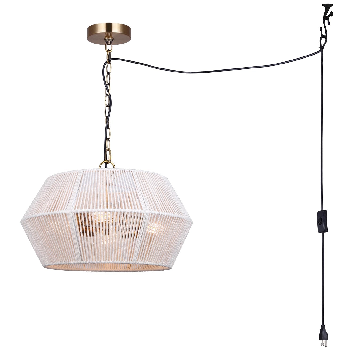 Chandelier In Gold Finish by Canarm