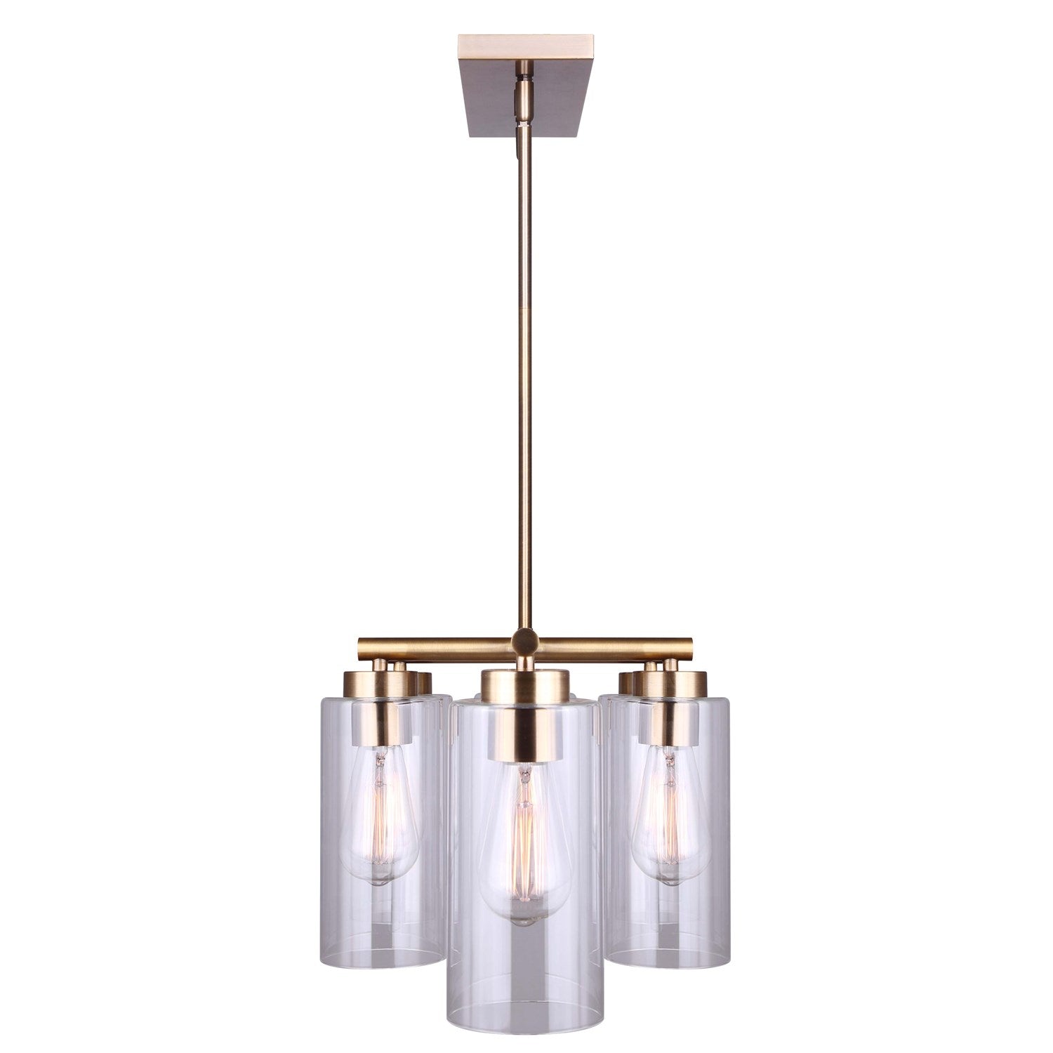Chandelier In Gold Finish