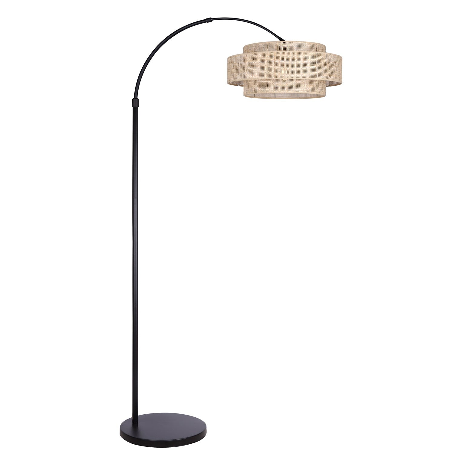 Floor Lamp In Matte Black Finish by Canarm