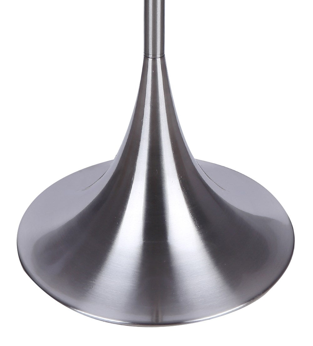 Floor Lamp In Brushed Nickel Finish