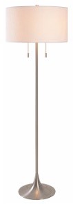 Floor Lamp In Gold Finish by Canarm