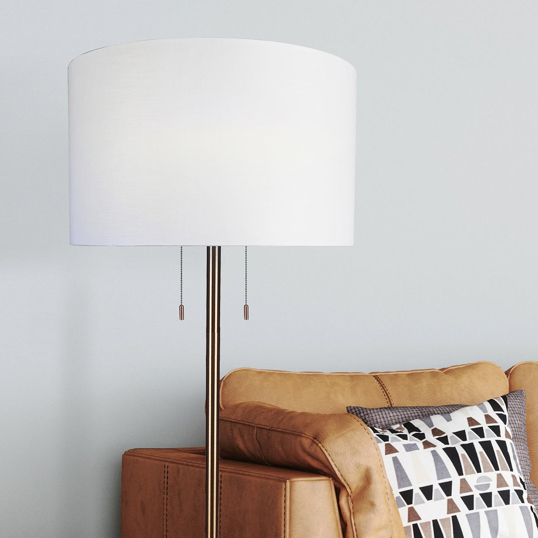 Floor Lamp In Gold Finish