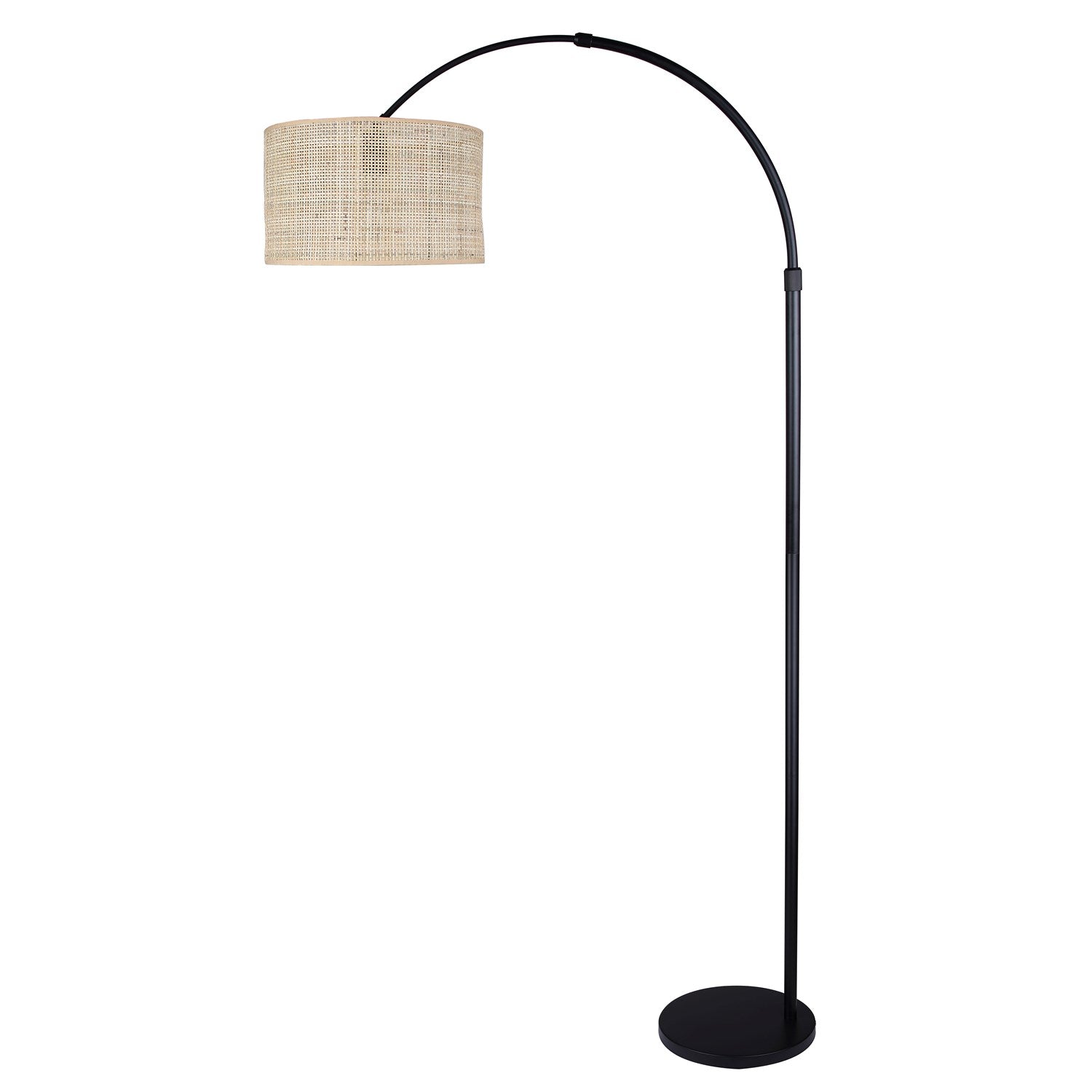 Floor Lamp In Matte Black Finish by Canarm