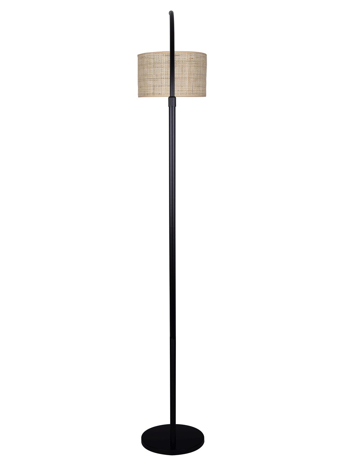 Floor Lamp In Matte Black Finish